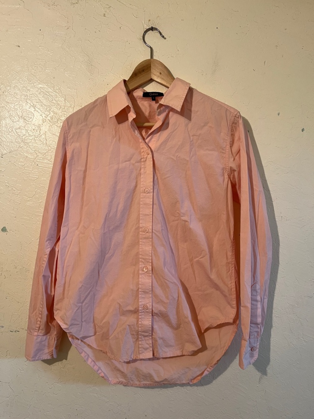 Quince Women's Button-Down Shirt - Light Pink
